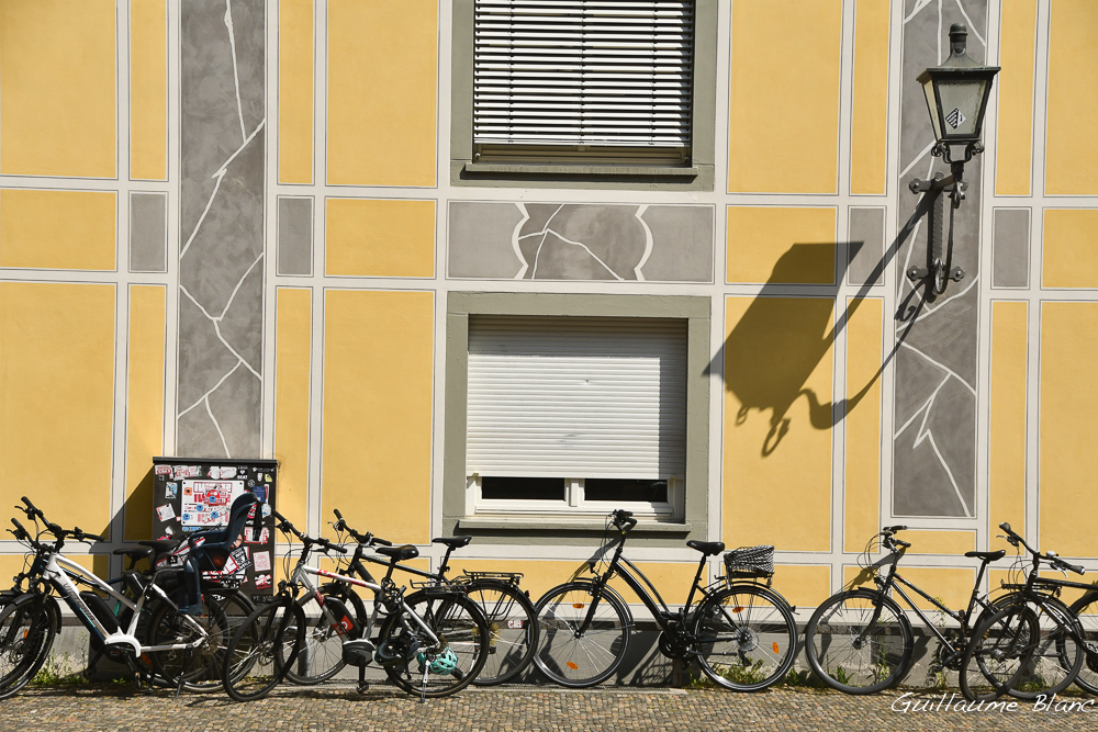Ombre et vélos