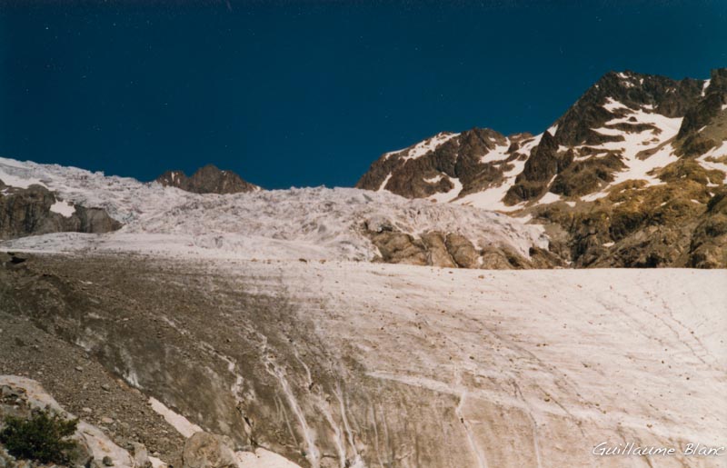 La langue glaciaire en 1986.